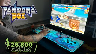 Pandora Box Plus 2023  The Best Console Arcade Gaming 26800 games [upl. by Deyas900]