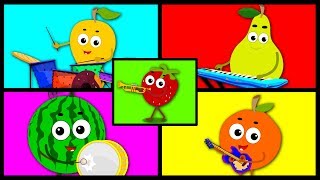 Five in the bed Fruits  Fruits Song  Learn Fruits  Nursery Rhymes [upl. by Baruch508]