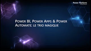 Power BI Power Apps amp Power Automate le trio magique en action [upl. by Raphaela774]