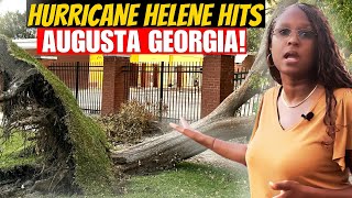 Augusta Georgia Struck by Hurricane Helene  My Personal Experience and the Aftermath [upl. by Lleneg]