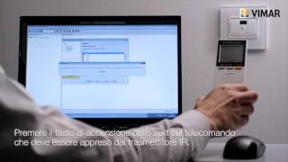 Configurazione trasmettitore IR con EasyTool Professional Tutorial by Vimar [upl. by Hamburger]