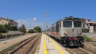 IC 559 Taranto  Reggio di Calabria Centrale La fine delle D 445 [upl. by Januisz178]