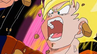 Super Saiyan Goku vs Nappa  Fan Animation [upl. by Grounds]