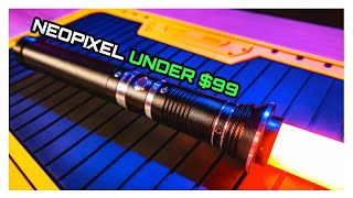 Neopixel Lightsaber from Amazon under 100 [upl. by Ulah]