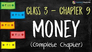 Class 3 Maths Money Complete Chapter with free worksheet [upl. by Neysa]