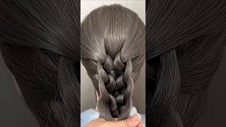 Hair Magic 5Minute Hairstyles for All Occasionstrending youtubeshorts shortvideo shorts [upl. by Trow]