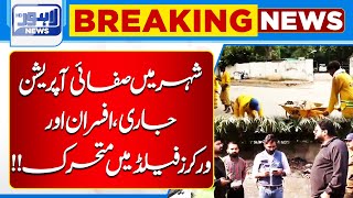 Citywide Cleanliness Operation in Full Swing Officers and Workers on Ground  Lahore News HD [upl. by Ofilia681]