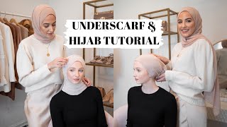 Everyday Hijab Tutorial amp How I Do My Underscarf [upl. by Adnik]