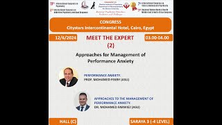 Approaches for Management of Performance Anxiety [upl. by Niryt]