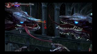 Bloodstained  Bloodless Mode Twin Dragons Fight [upl. by Hewes]