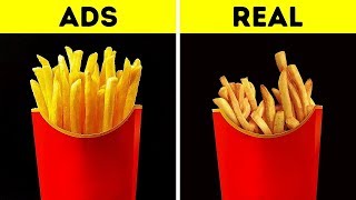 Commercial vs REAL LIFE FOOD [upl. by Yekcaj]