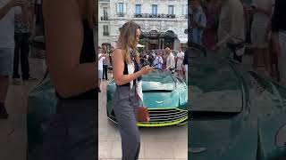 Mónaco 🇲🇨 Casino MonteCarlo Austin Martin belezafeminina lamborghini millionaire lifestyle [upl. by Borrell496]