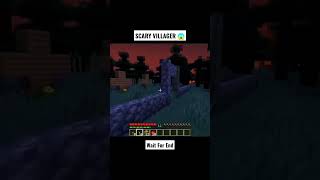 Story of HORROR Villager in Minecraft 😱  shorts minecraft scary [upl. by Azaria353]