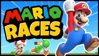 Mario Races  Brain Break  Freeze Dance  Brain Break for Kids  Just Dance [upl. by Dole]