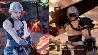 Soulcalibur VI Kaine Vs The Father Nier Gestalt Character Creation Matches [upl. by Beitch]