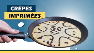 Recette crêpes imprimées [upl. by Yenreit]