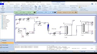 Preparation of Formaldehyde from oxidation of Methanol using Aspen HYSYS [upl. by Sidnal208]