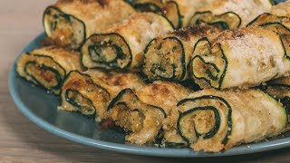 INVOLTINI DI ZUCCHINE AL FORNO –La ricetta segreta per farli gustosissimi buonissimi e velocissimi [upl. by Koosis797]