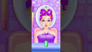 girls Hair Salon Glow ✂✂ full moon Hairstyle haircut and dress up [upl. by Jenette489]