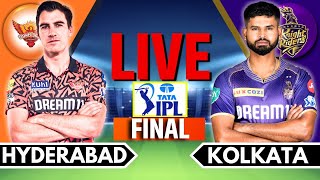 IPL 2024 Live KKR vs SRH Final  IPL Live Score amp Commentary  Kolkata vs Hyderabad Live [upl. by Aneet]