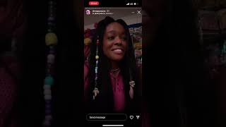 Azealia Banks instagram live 01022024 on nicki minaj x megan thee stallion [upl. by Isiahi]