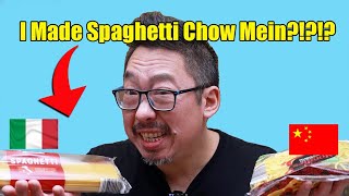 I Made Spaghetti Chow Mein Was it a Mistake [upl. by Halyk]