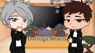 Daichi and Sugawara ReactDaisugaHaikyuuSilent Soul [upl. by Noyr]