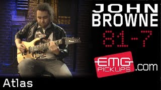 John Browne of Monuments Plays quotAtlasquot on EMGtv [upl. by Laird]