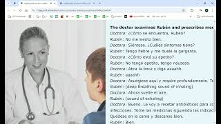 1B Unit 4  Visiting the Doctors Office Tutorial amp Mastery Test [upl. by Vareck]