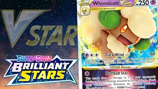 WHIMSICOTT VSTAR amp Shadow Rider Calyrex VMAX Deck Profile Brilliant Stars PTCGO [upl. by Itaws]