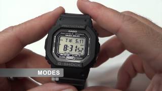 Casio GShock GW5000 Detailed Review and Walkthrough [upl. by Leibarg952]