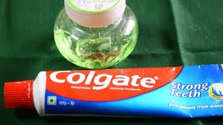 Apply Toothpaste Aloe Vera Gel On Your Skin amp See What Happens On Face  Amazing Toothpaste Hacks [upl. by Gertrudis]