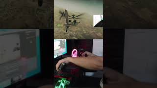 سيدة المعارك هليكوبتر الاباتشي🚁☠️ gaming هليكوبتر [upl. by Markson15]