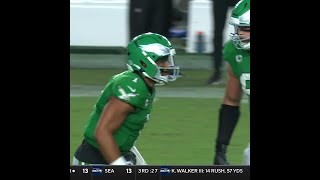 DeVonta Smith catches for a 46yard Gain vs Jacksonville Jaguars [upl. by Kevan877]