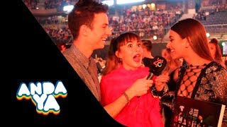 Aitana quotRosalía me pone muchísimoquot ¡Los invitados de LOS40 MUSIC AWARDS juegan al quotAndayinderquot [upl. by Salman]