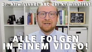 AZ Doktor Allwissends ABC der Kriminalität WVWS [upl. by Zap]