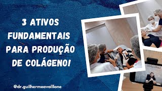 Os 3 ativos fundamentais para a produção de colágeno [upl. by Mcfarland653]