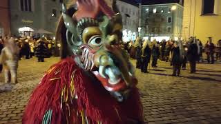 Bavaria Vodoo  Krampus Lauf Regensburg 3012 22 Perchten [upl. by Einama]