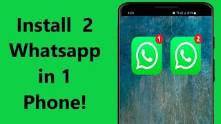 Best WhatsApp Clone App Without Ads  Best Clone App For Android 2024 [upl. by Ayhdnas359]