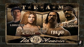 Def Jam Fight For NY Battle  My CharacterCarmen Electra Vs TrejoCruz [upl. by Ateekal552]