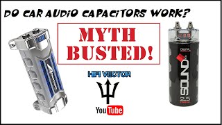 Do cheap car audio capacitors work myth busted lets find out in this test [upl. by Ater]