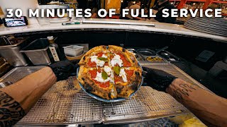 30 Minutes Of FULL service day to night Italian Pizzaiolo [upl. by Marden]