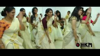 Dj HKM  Jimikki Kammal Remix Girls Dance Performance [upl. by Yleen841]