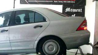 Mercedes Benz W203 C200 CDI Dyno Test [upl. by Mccord]