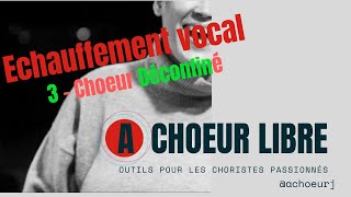 Vocalise 3 Vidéo 4  Choeur déconfiné [upl. by Akienat]