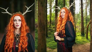 CINEMATIC PORTRAITS USING BUDGETFRIENDLY FLASH  BEHIND THE SCENES OF PERSEPHONE PHOTOSHOOT [upl. by Burns]