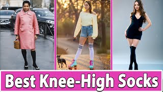 Top 5 Best KneeHigh Socks for Women 2024 [upl. by Cowley]