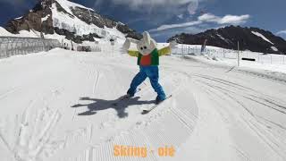 Snow Fun Park Jungfraujoch  Top of Europe in Switzerland EN [upl. by Karalee661]