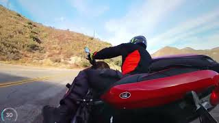 VID 20241026 little tujunga Ninja650 [upl. by Drain]