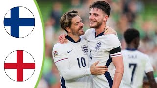 Finland vs England  Extended Highlights amp All Goals 2024 HD [upl. by Stroup]